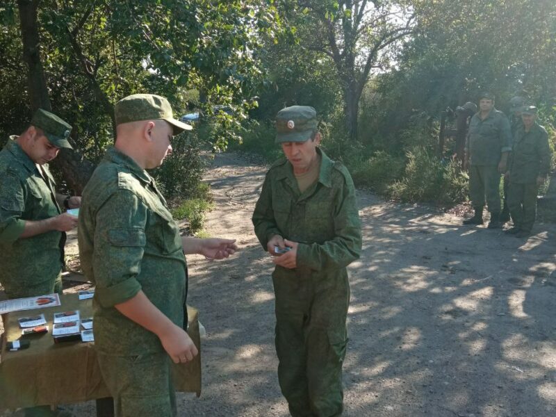 Награждение ылиты бимбасянского спецназа