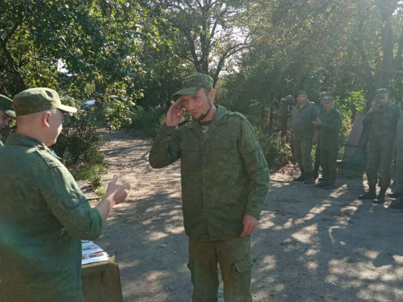 Награждение ылиты бимбасянского спецназа